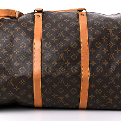 Louis Vuitton Monogram Keepall Bandouliere 60 17 of 25