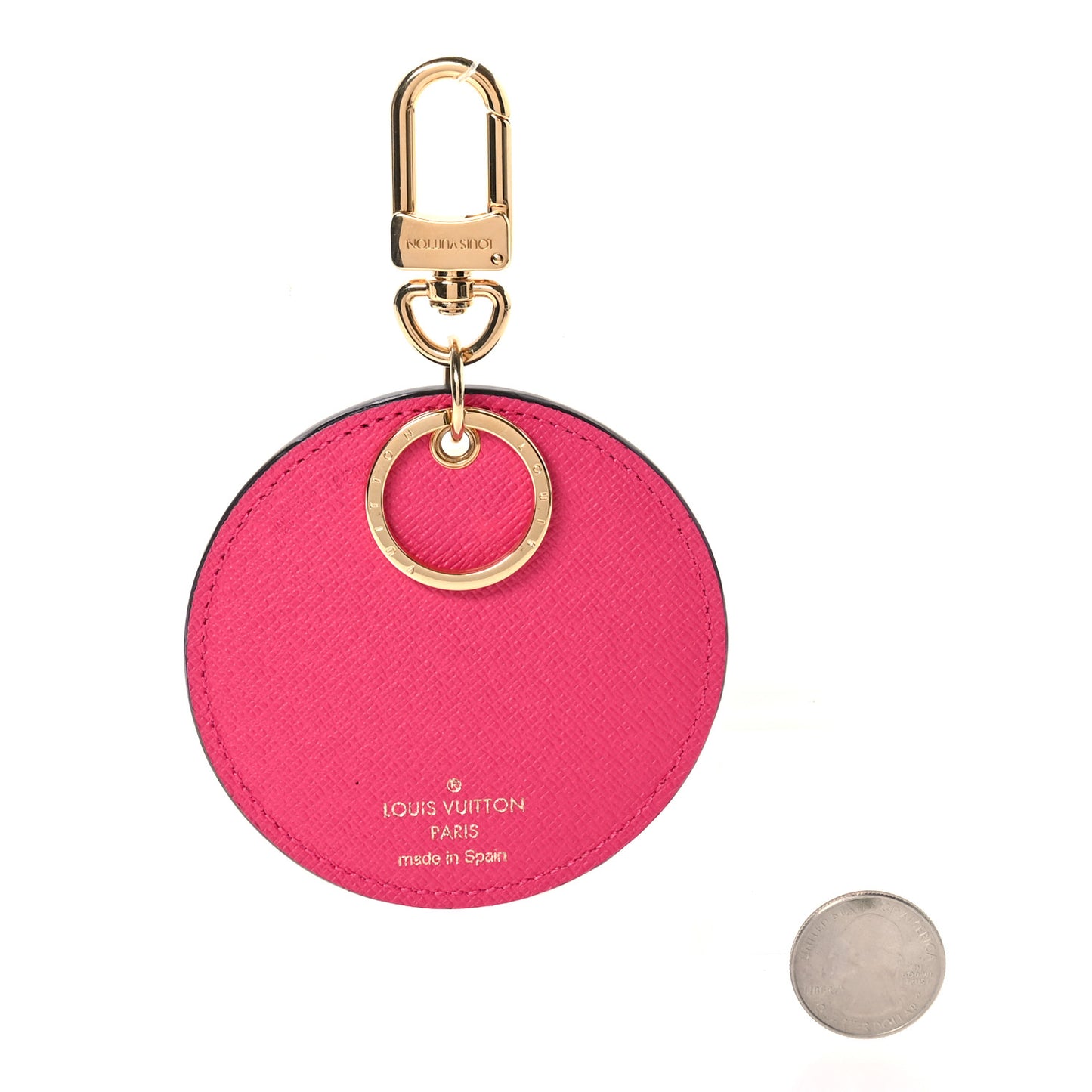 Monogram 2015 Christmas Animation Bag Charm Key Ring