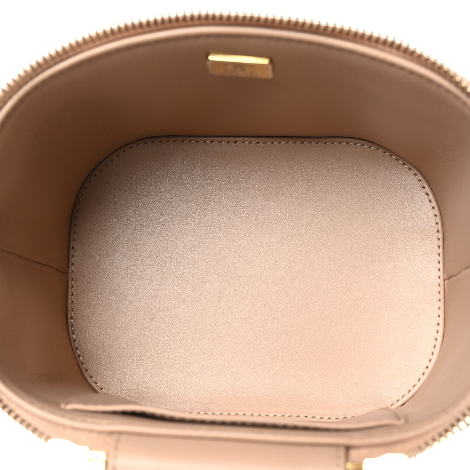 Chanel Lambskin Quilted Trendy Vanity Case Beige 5 of 10