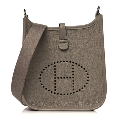 Hermes Taurillon Maurice Evelyne TPM Gris Asphalte 1 of 9