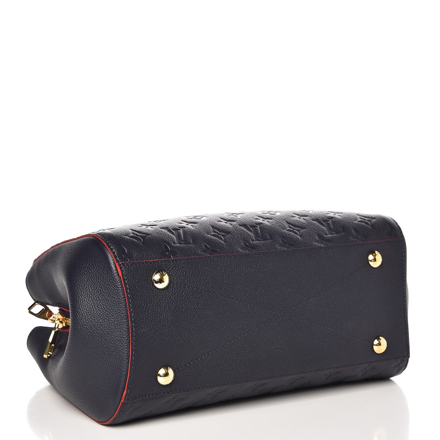 Louis Vuitton Empreinte Montaigne MM Marine Rouge 5 of 8