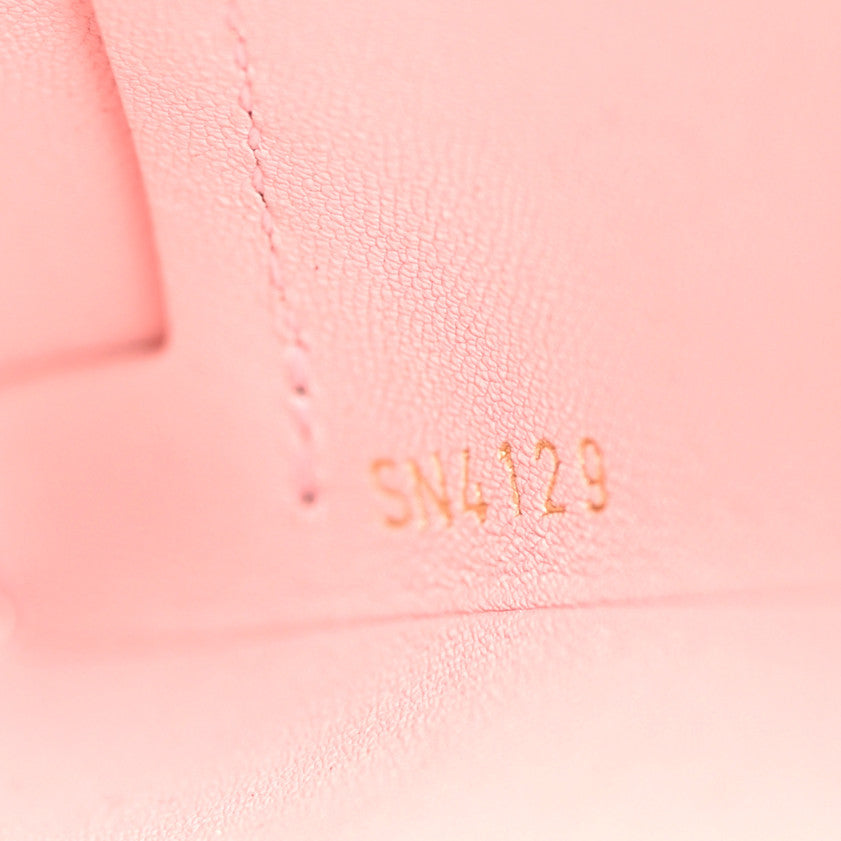 Monogram Large Kirigami Pochette Insert Rose Ballerine