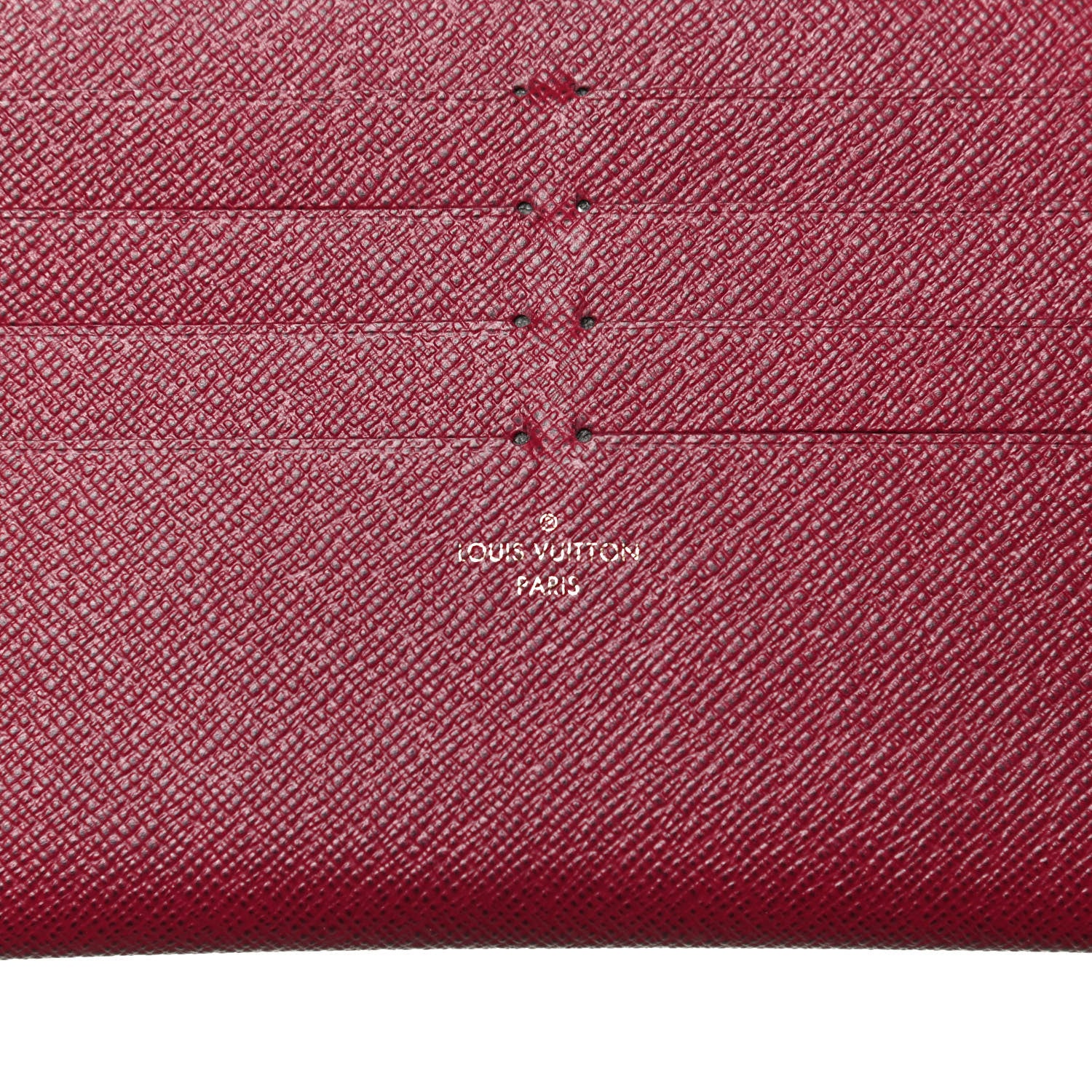 Louis Vuitton Calfskin Felicie Card Holder Insert Fuchsia 6 of 9