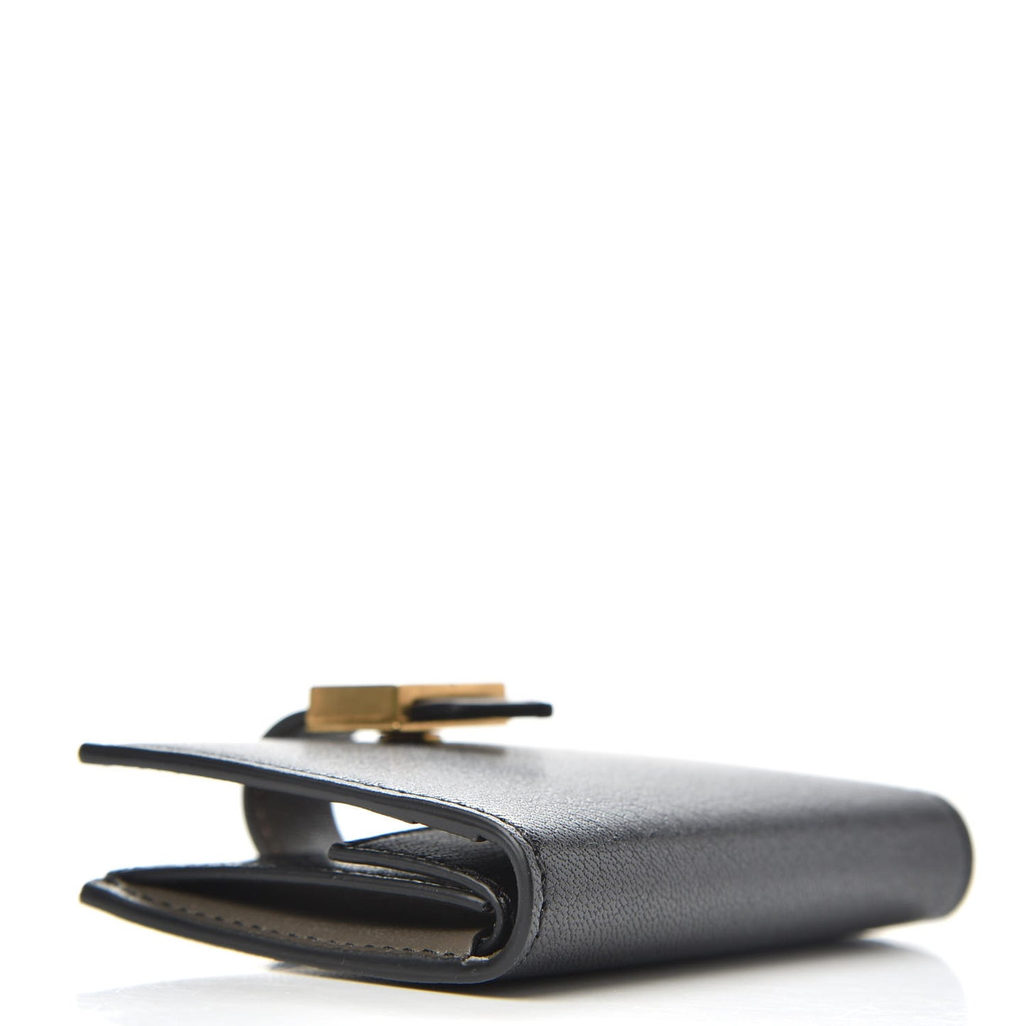 Sugar Goatskin GV3 Wallet Black Grey