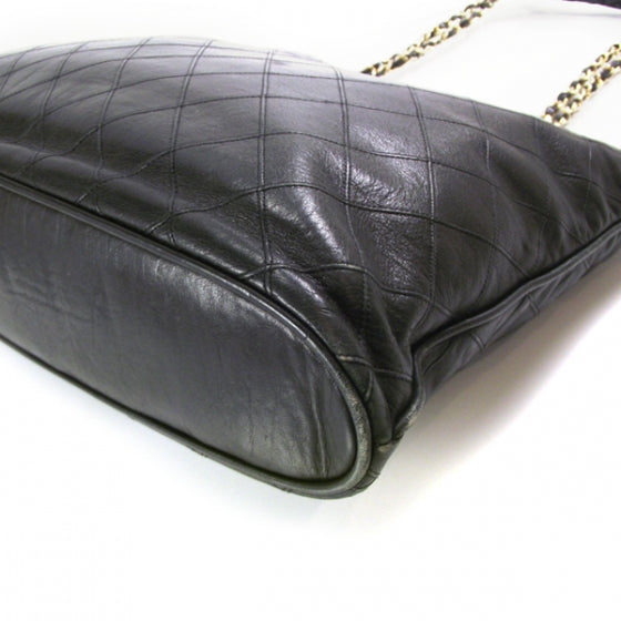Vintage Lambskin Shopper Tote