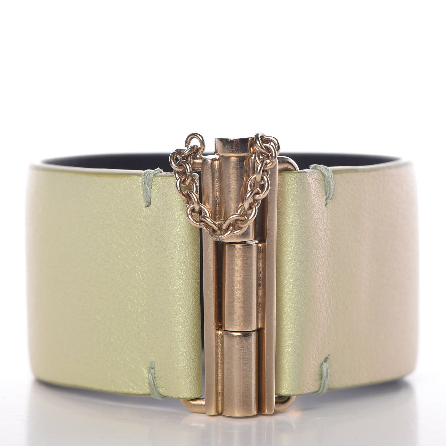 Calfskin CC Wide Cuff S Light Green