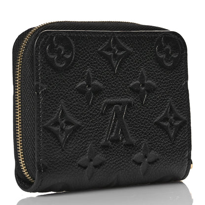 Louis Vuitton Empreinte Zippy Coin Purse Black 3 of 9