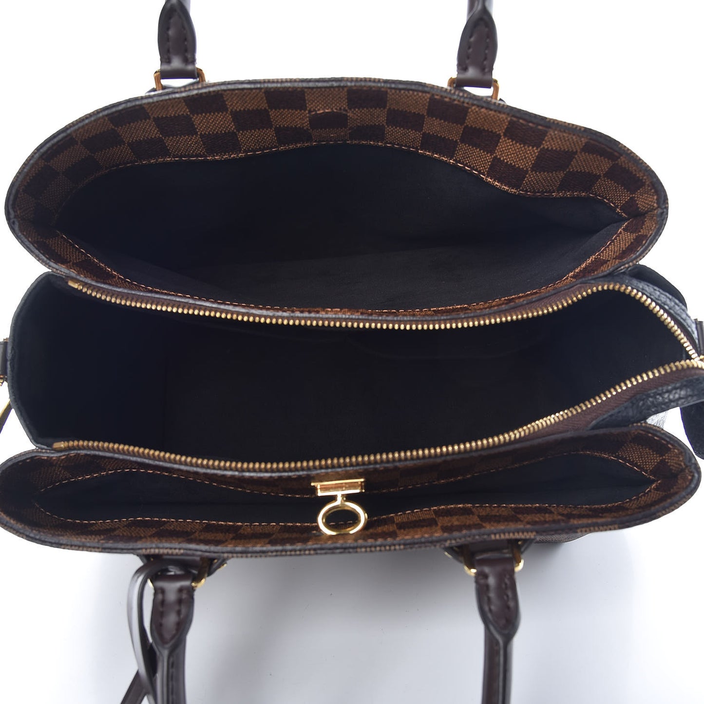 Cuir Taurillon Damier Ebene Normandy Black
