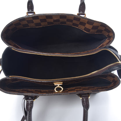 Louis Vuitton Cuir Taurillon Damier Ebene Normandy Black 6 of 12
