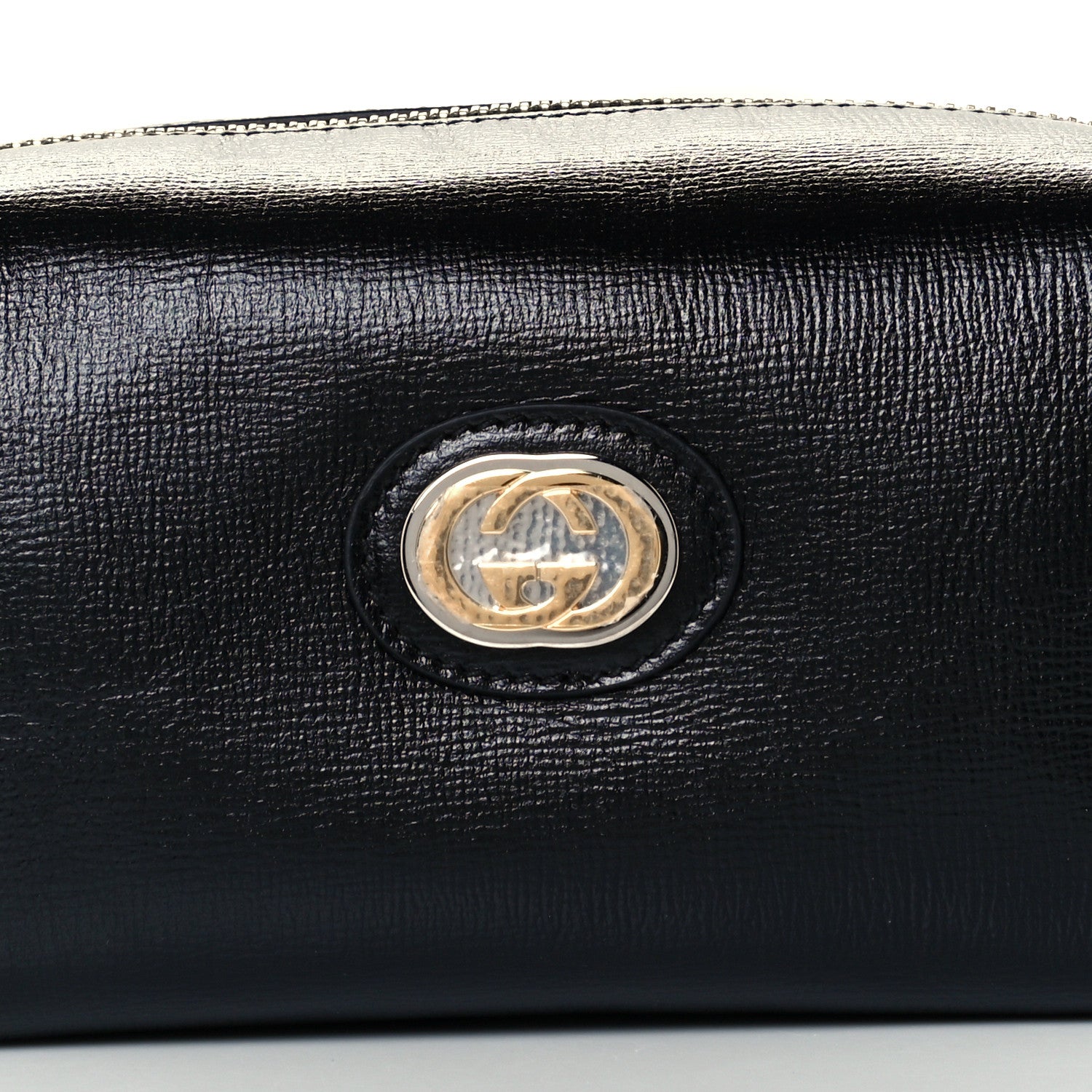 Gucci Azalea Calfskin Marina Cosmetic Case Black 12 of 12