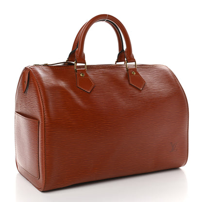 Louis Vuitton Epi Speedy 30 Kenyan Fawn 3 of 9