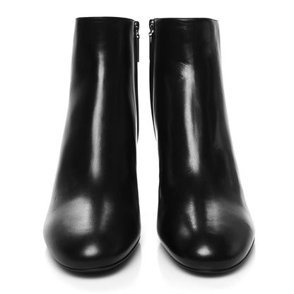Saint Laurent Nappa Vendome Loulou Ankle Zip Boot 39 Black 2 of 8