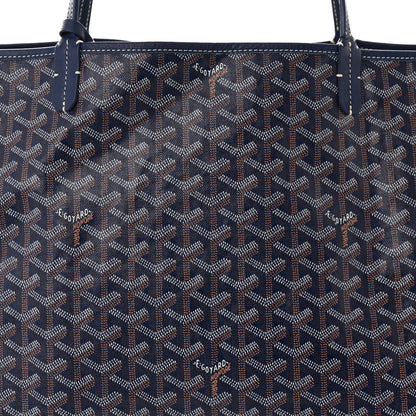 Goyard Goyardine Saint Louis GM Navy 9 of 11
