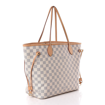 Louis Vuitton Damier Azur Neverfull MM 3 of 15