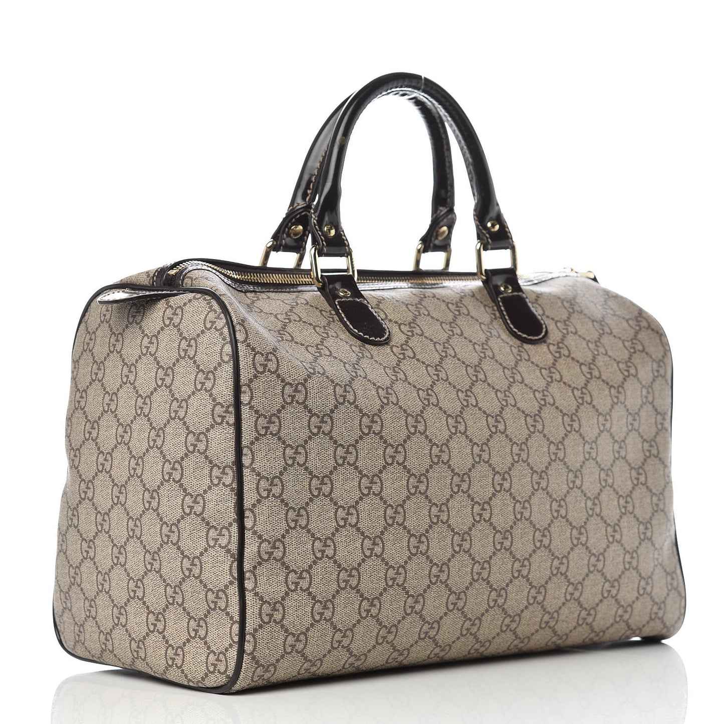 GG Plus Monogram Tattoo Heart Medium Joy Boston Dark Brown