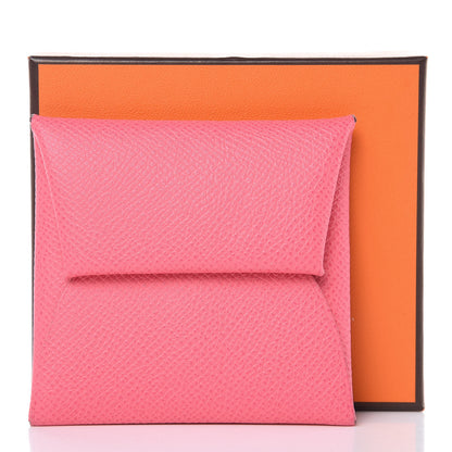Hermes Epsom Bastia Coin Purse Rose Azalee 8 of 8