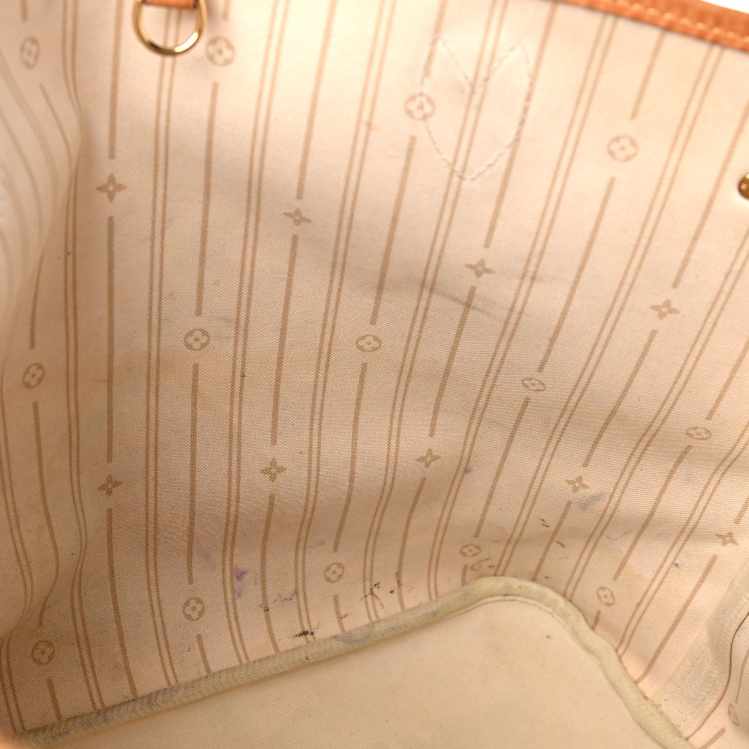 Louis Vuitton Damier Azur Neverfull MM 17 of 28