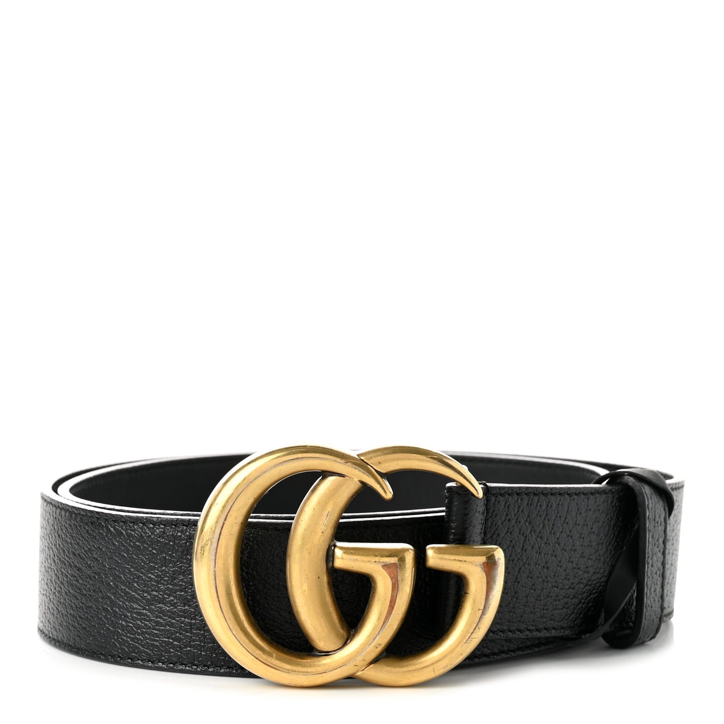 Textured Calfskin Double G 40mm Belt 90 36 Black