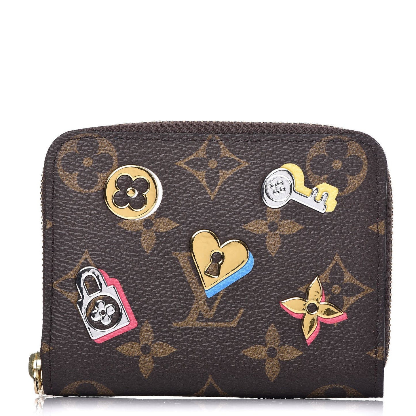 Monogram LV Love Lock Zippy Coin Purse