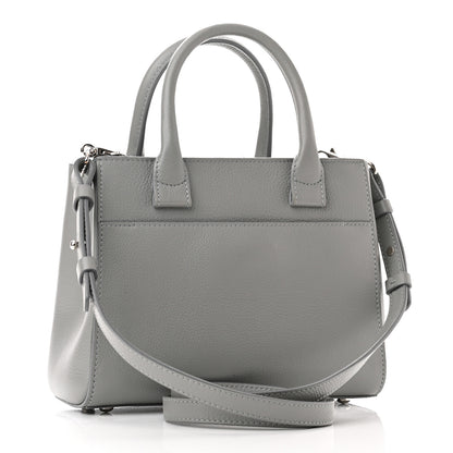 Chanel Grained Calfskin Mini Neo Executive Shopper Tote Grey 3 of 13