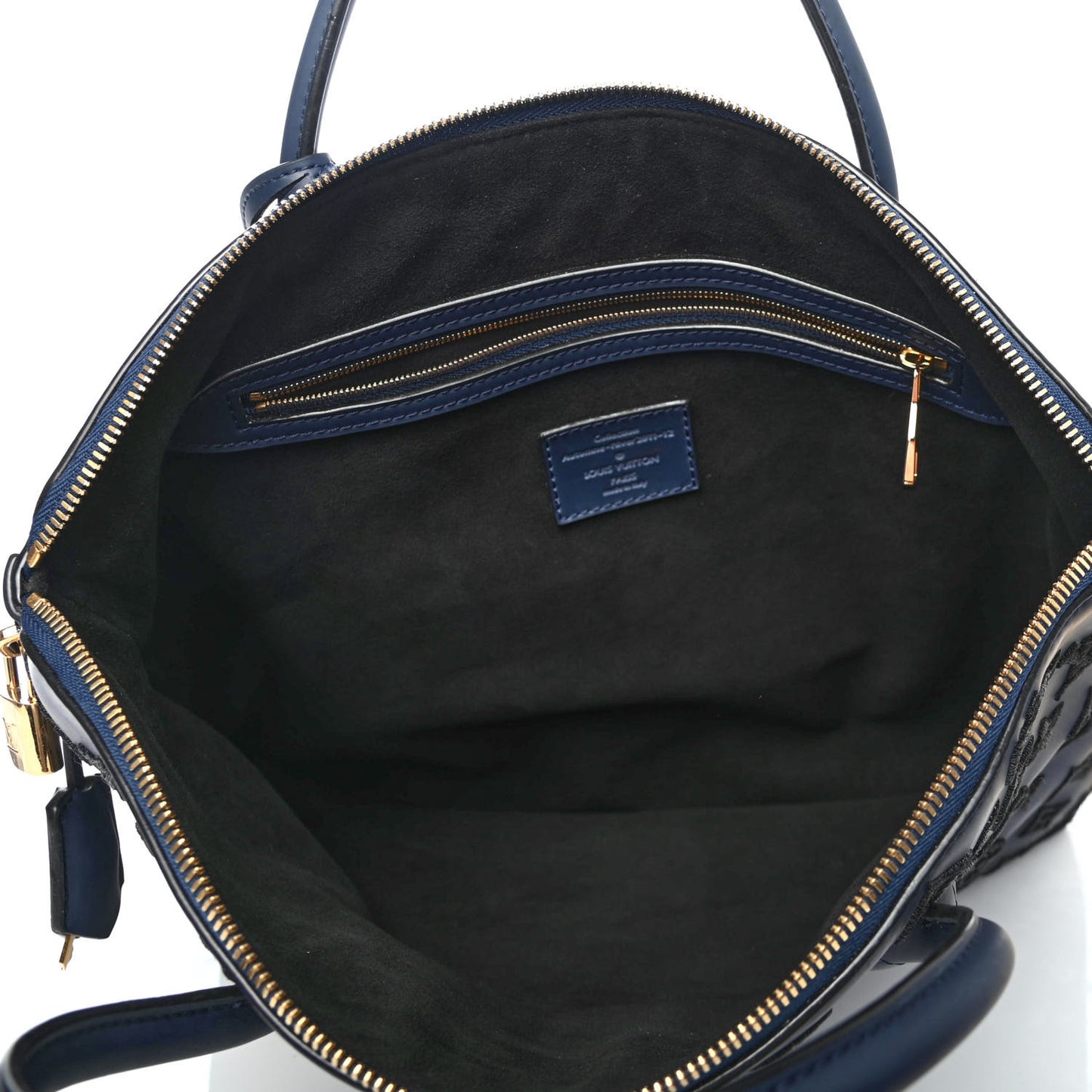 Monogram Addiction Vertical Lockit MM Blue
