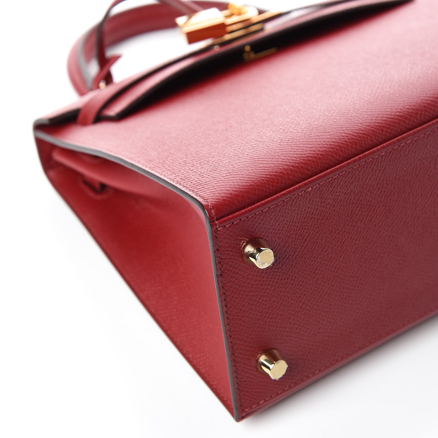 Hermes Epsom Kelly Sellier 25 Rouge Grenat 11 of 39