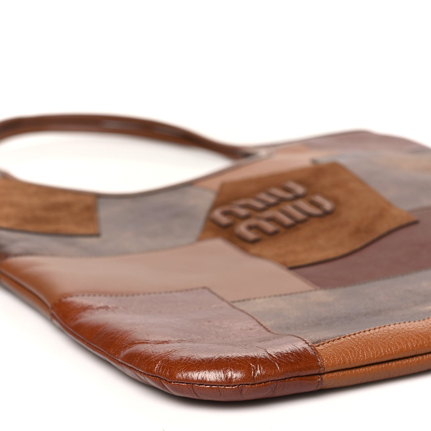Nappa Patchwork Ivy Bag Cognac