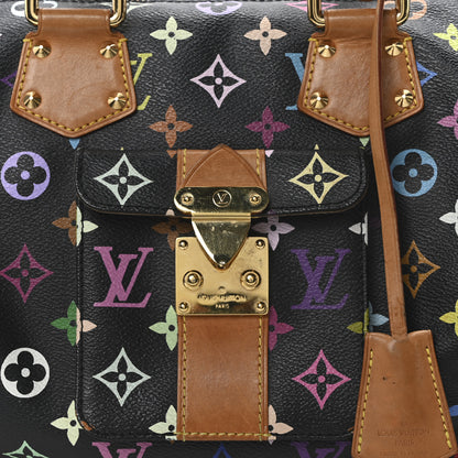 Louis Vuitton Monogram Multicolor Speedy 30 Black 7 of 9