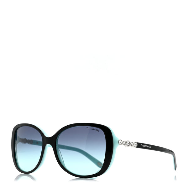 Tiffany Crystal TF4121-B Sunglasses Black Blue 1878805 – FASHIONPHILE