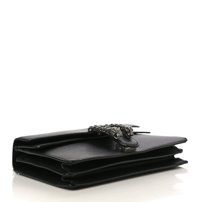 Gucci Pebbled Calfskin Small Dionysus Shoulder Bag Black 4 of 18