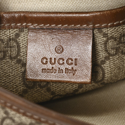 Gucci GG Plus Monogram Signature Web Loop Messenger Brown 6 of 10