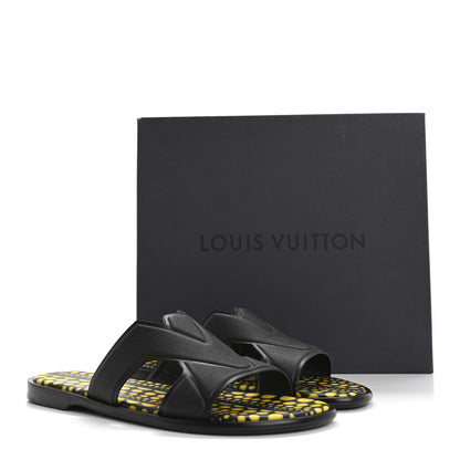 Louis Vuitton LV X YK Taurillon Monogram Mens Waterfront Mules 10 Argent 10 of 10