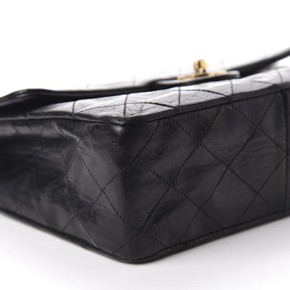 Chanel Lambskin Quilted Mini Square Flap Black 6 of 13