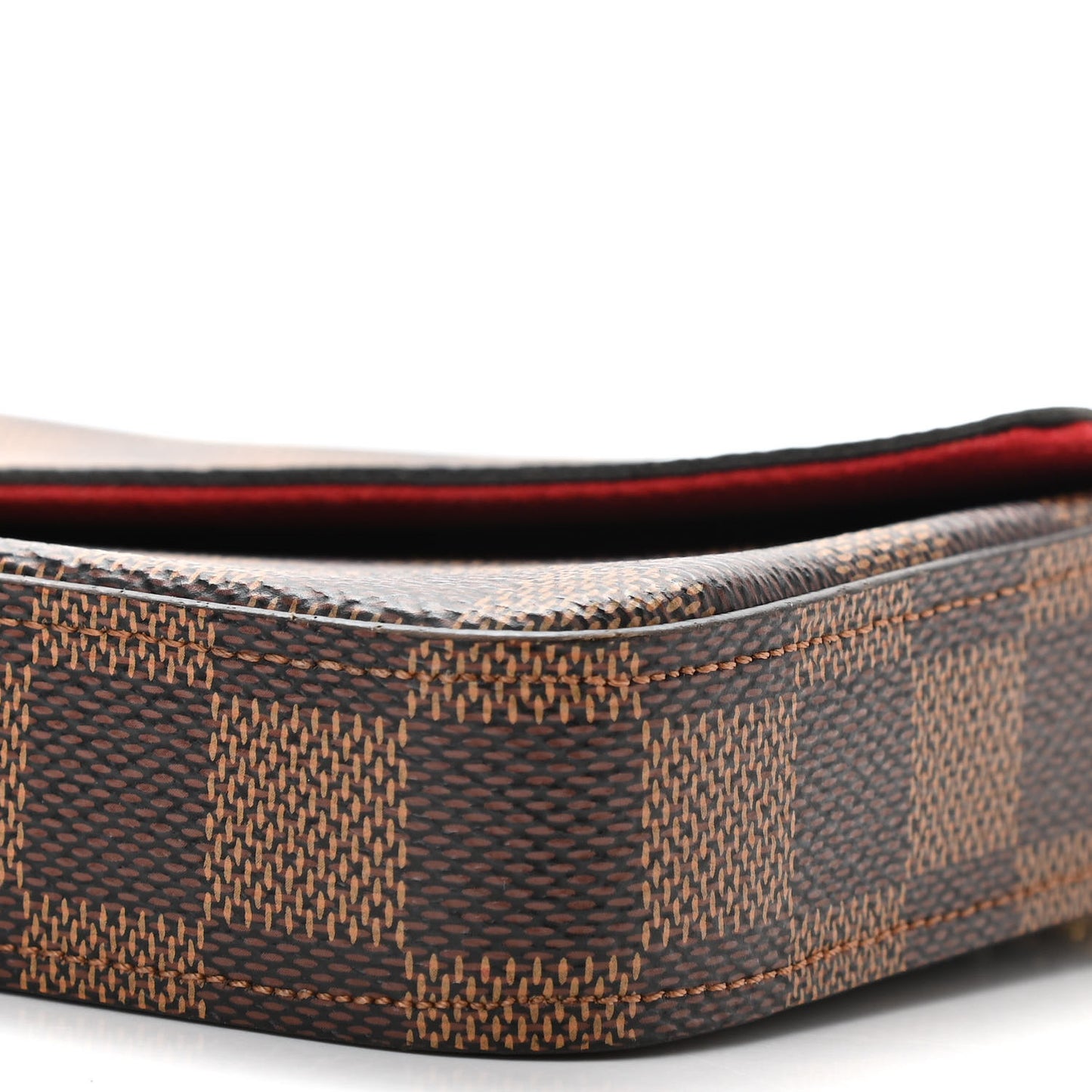 Damier Ebene Pochette Felicie Chain Wallet