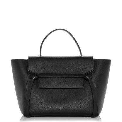 Celine Grained Calfskin Mini Belt Bag Black 1 of 6