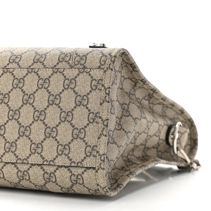 Balenciaga X GUCCI GG Supreme Monogram Neo Classic Silver Hardware City Beige Ebony 9 of 9