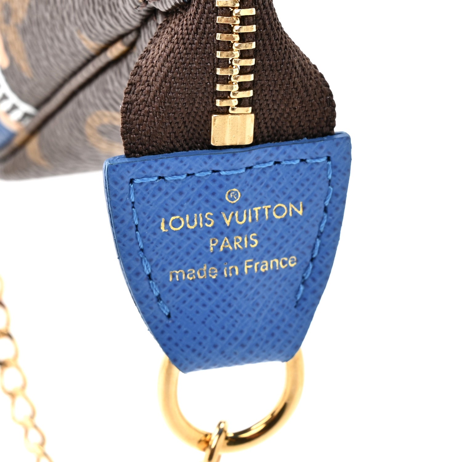 Louis Vuitton Monogram 2019 Christmas Animation Mini Venice Pochette Accessories Blue 6 of 10