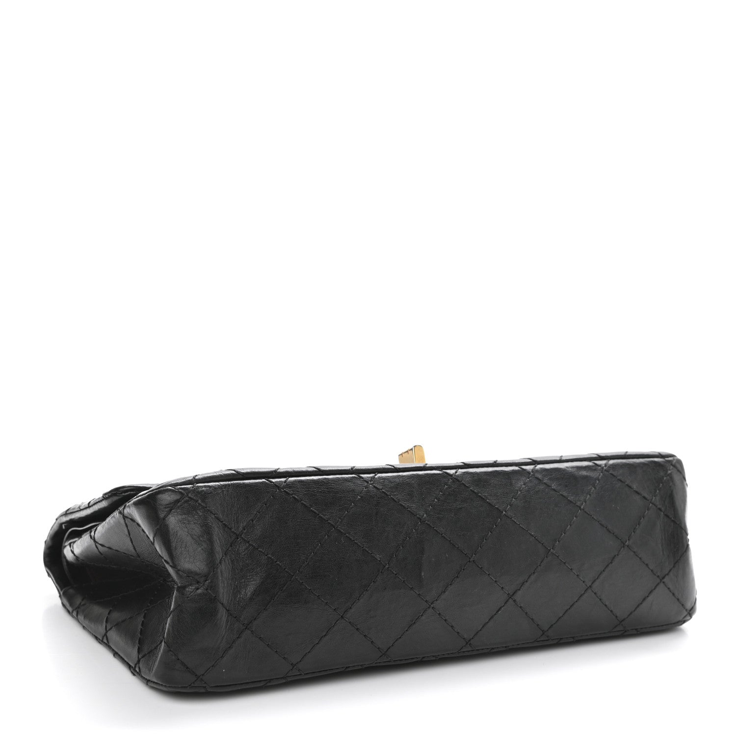 Chanel Aged Calfskin Quilted 2.55 Reissue 225 Flap Black 4 of 12