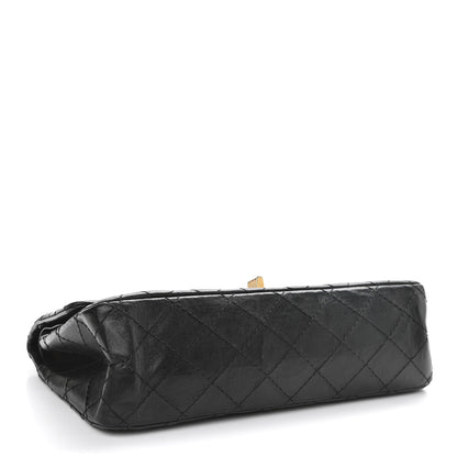 Chanel Aged Calfskin Quilted 2.55 Reissue 225 Flap Black 4 of 12