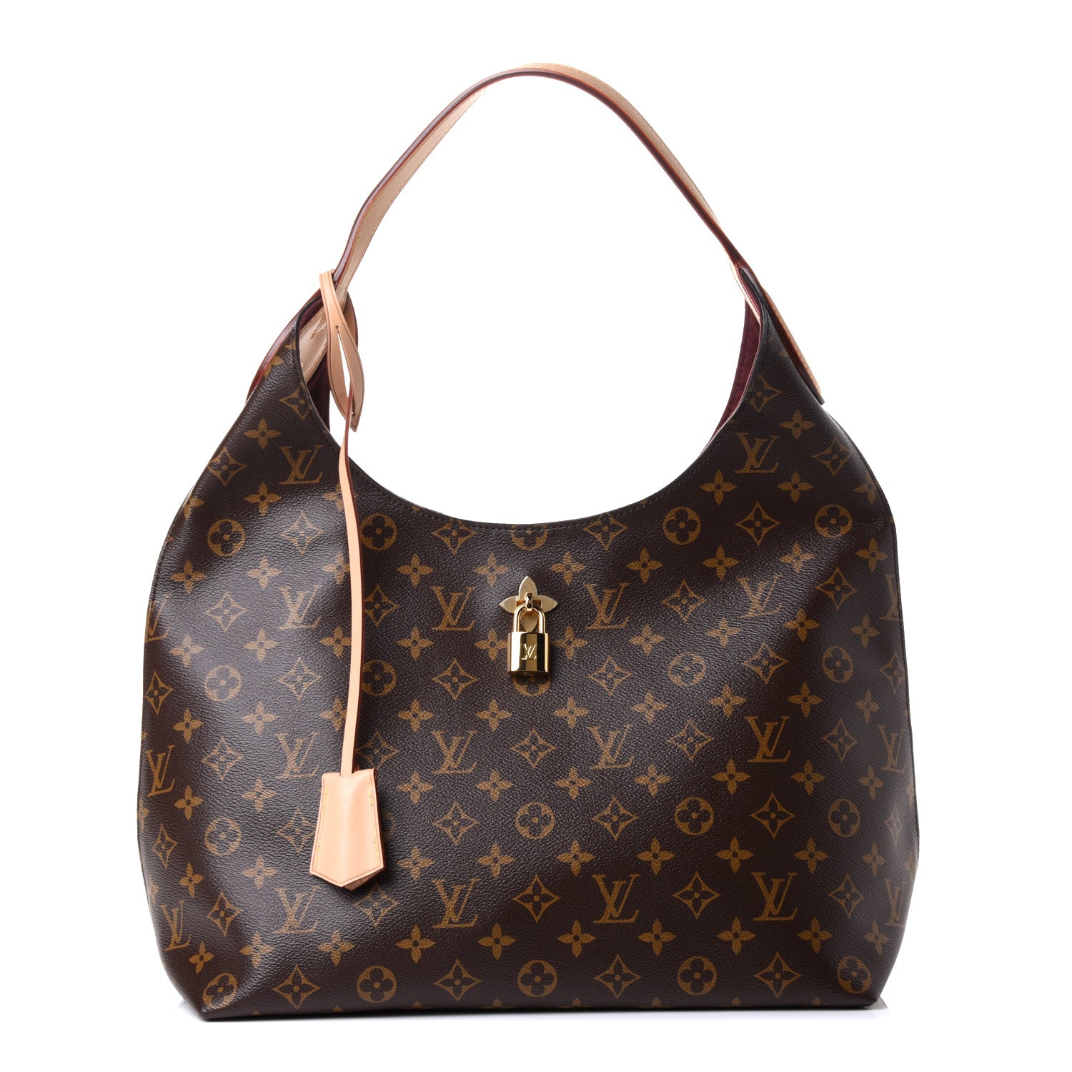 Louis Vuitton Monogram Flower Hobo Beige 1 of 11