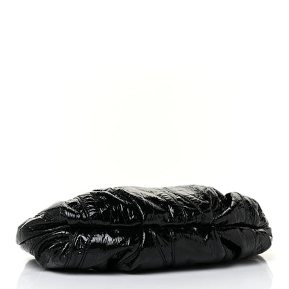 Prada Vitello Shine Mordore Wristlet Clutch Black 3 of 7