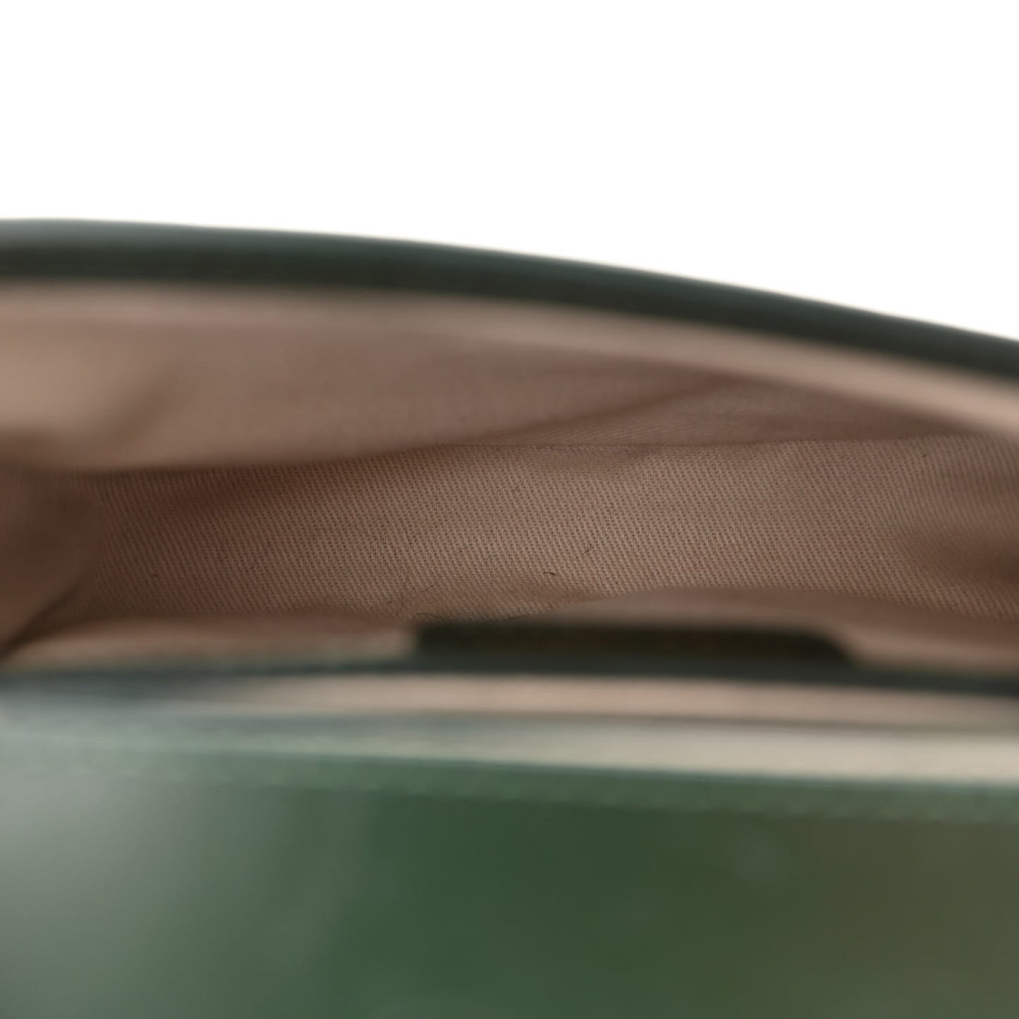 Calfskin Mini Flap Crossbody Bag Moss