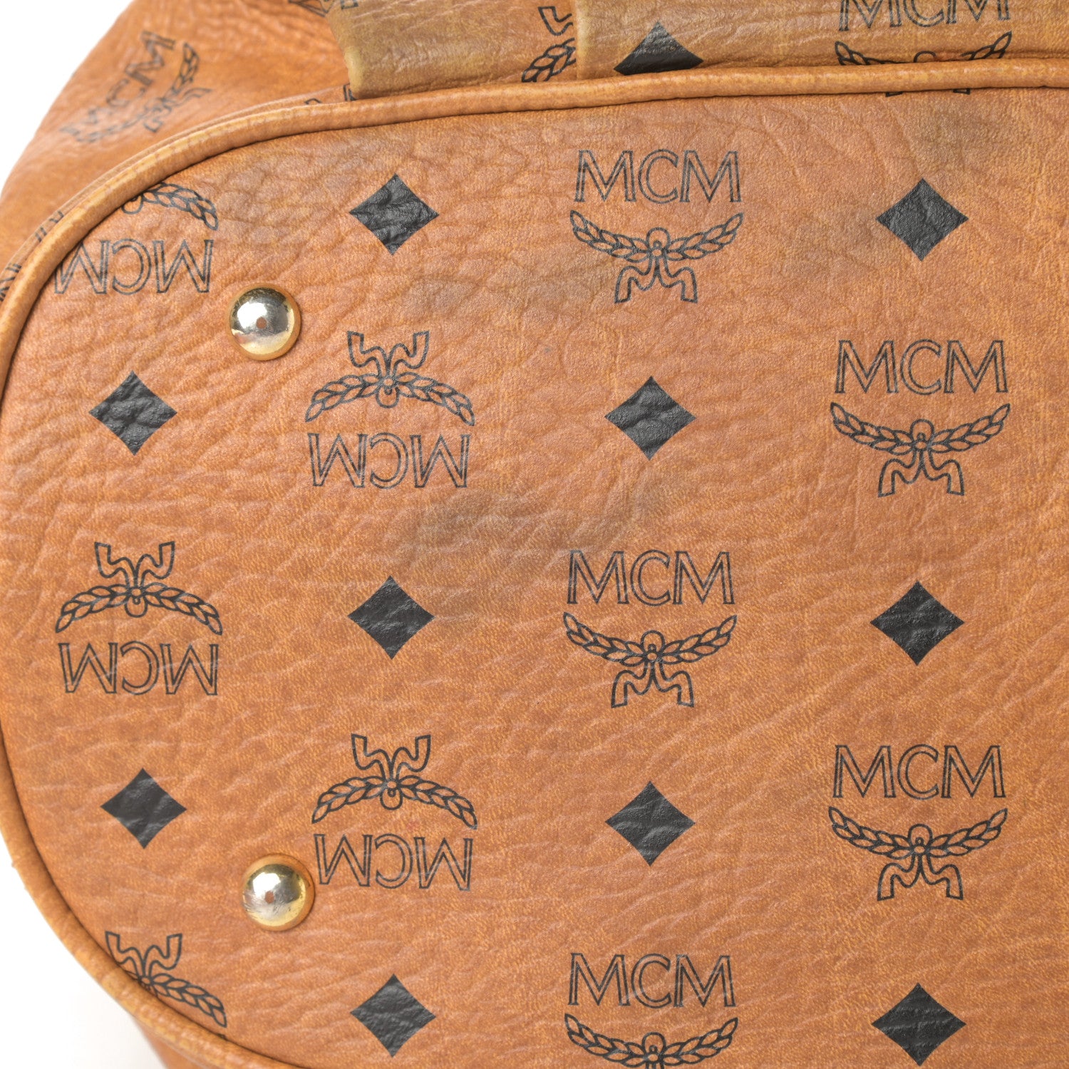 MCM Visetos Hobo Cognac 16 of 19