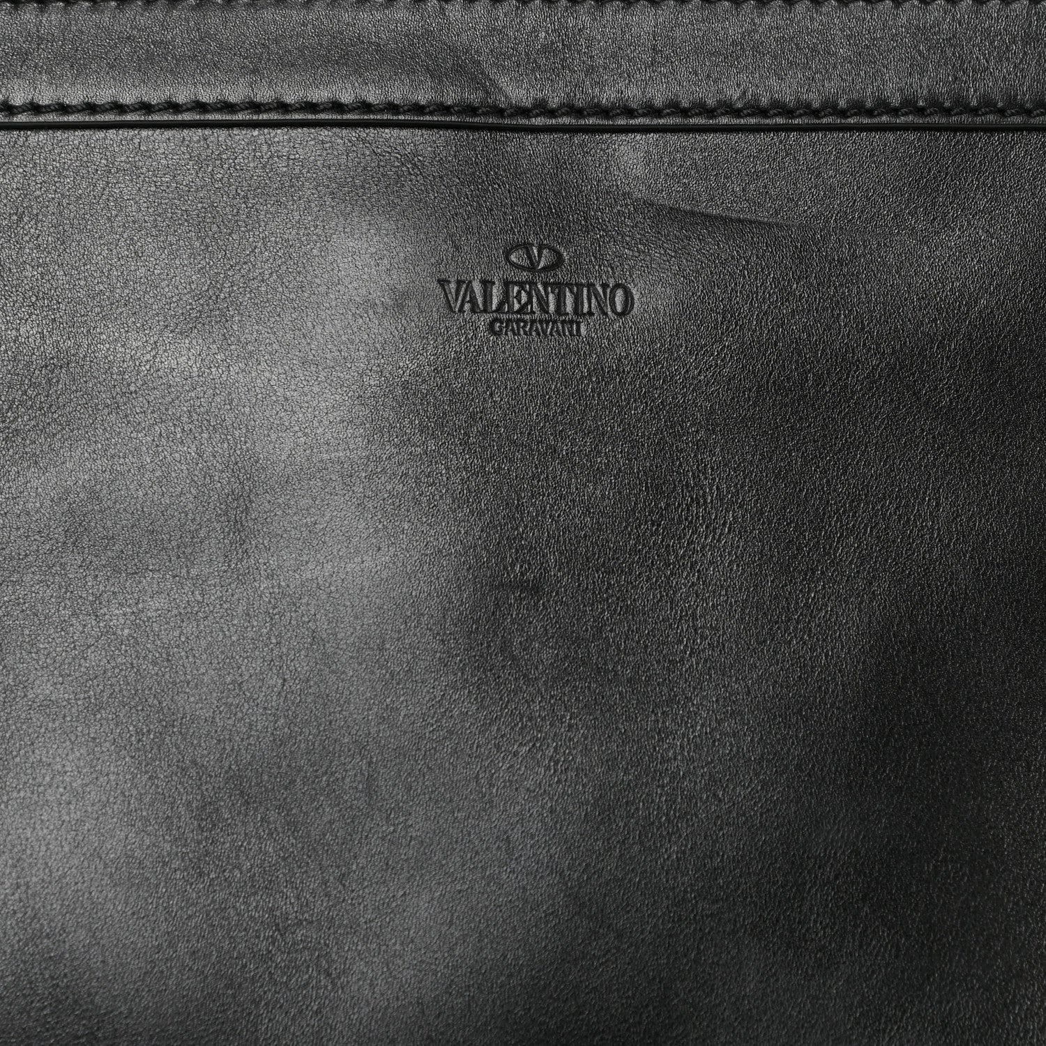 Valentino Garavani Vitello Lovestud Shoulder Bag Black 7 of 19