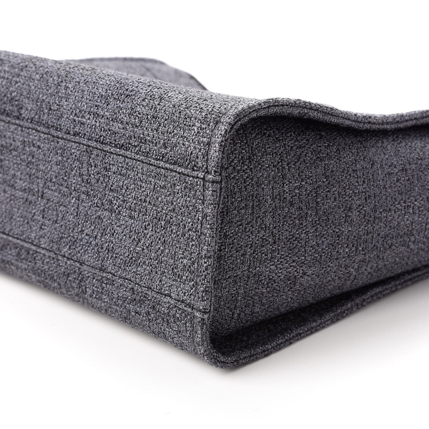 Lurex Boucle Small Deauville Tote Black