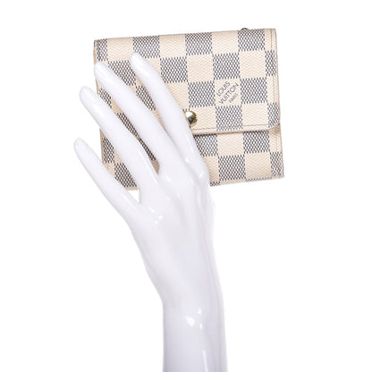 Louis Vuitton Damier Azur Anais Wallet 2 of 10