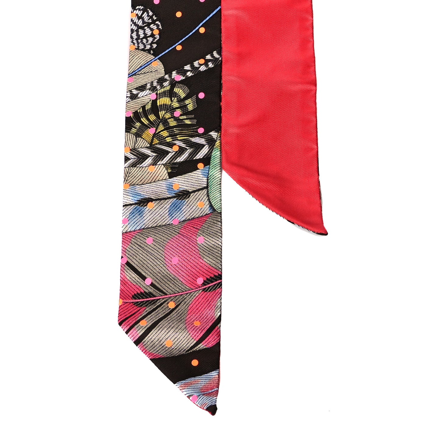 Silk Plumetis Twilly Rose