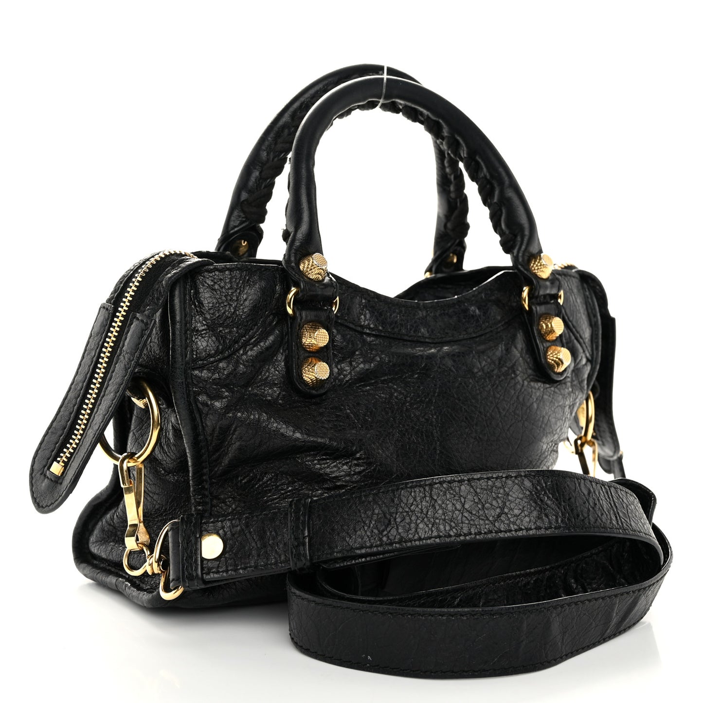 Agneau Giant 12 Gold Hardware Mini City Black