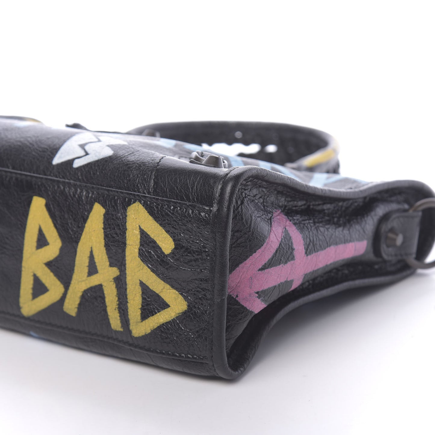 Agneau Graffiti All Over Classic Hardware S City Black Multicolor