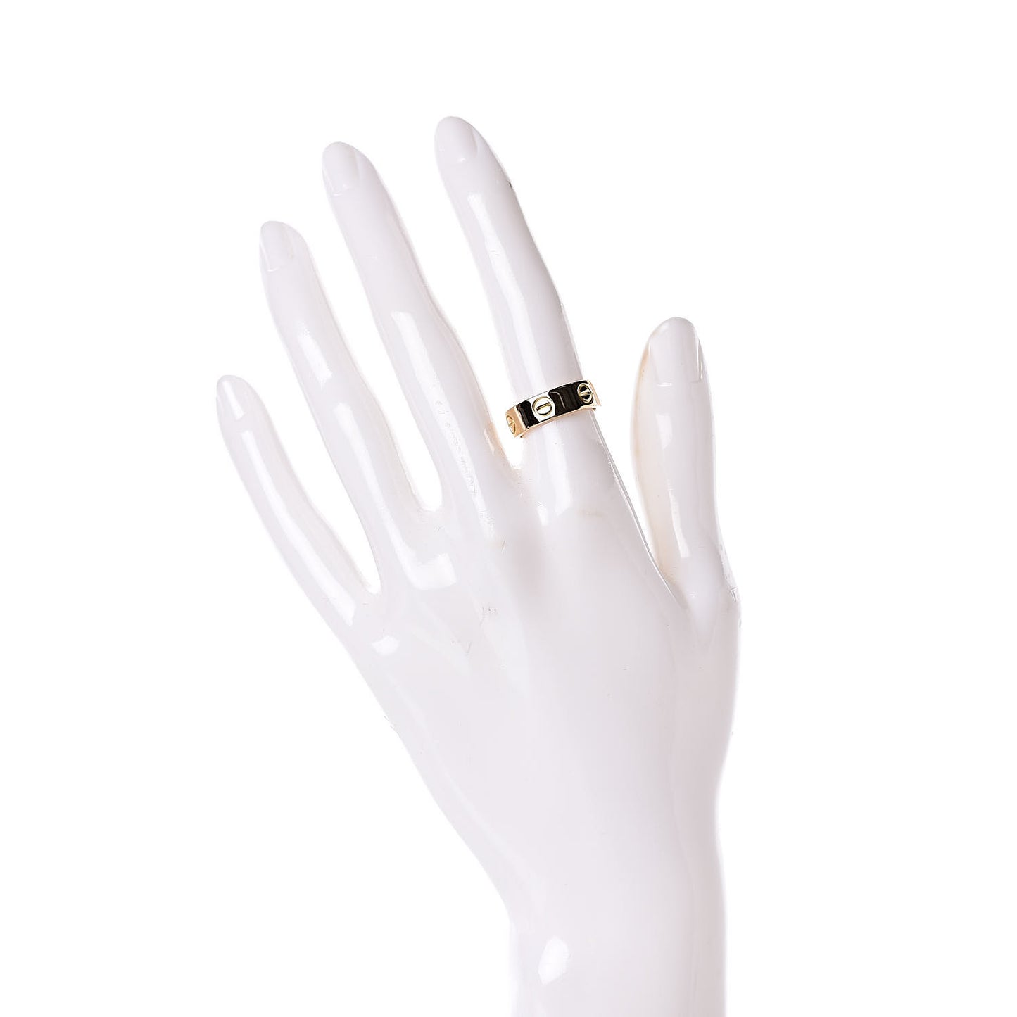 18K Yellow Gold 5.5mm LOVE Ring 50 5.25